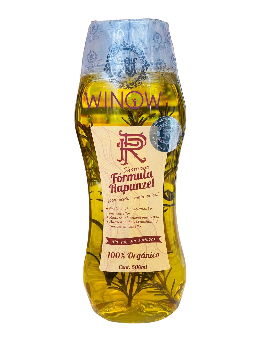 SHAMPOO CON ROMERO DE FORMULA RAPUNZEL